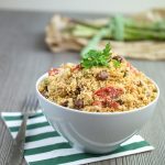 Lemon Feta Couscous With Spinach