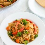 Quick and Easy Veggie Pad Thai - My Plant-Based Family