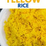 How to Make Instant Pot Yellow Rice - Margin Making Mom®