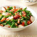 Warm Vegetable Salad with Potatoes and Green Beans | Lana's Cooking