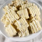 Gluten Free Cherry Cookies with White Chocolate Drizzle - Just As Good