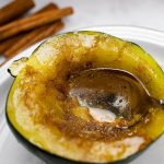 Air Fryer Roasted Acorn Squash with Honey (Oven Method included)