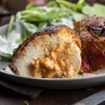 Air Fryer BBQ Stuffed Chicken - I Am Homesteader