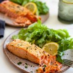 Air Fryer Salmon (Fresh or Frozen) | Kara Lydon