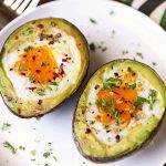 Creamy Avocado Egg Bake - Healthy Recipes Blog