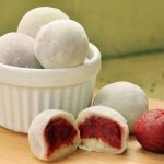 Mochi with Red Bean Filling | Kiss The Foodie