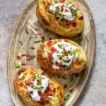 Broccoli Cheese Twice Baked Potato - I Am Homesteader