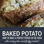 Easy Baked Potato Recipe - In the Oven, Microwave, Air Fryer & Grill