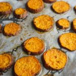 oven roasted sweet potato halves - Marin Mama Cooks