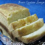 Basic Eggless Sponge Loaf Cake |