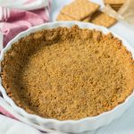 No Bake Graham Cracker Crust {only 3 ingredients!) - Spend With Pennies