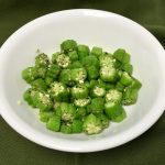 Microwave Okra – In Dianes Kitchen