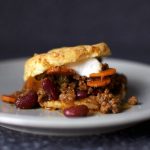 beef chili + sour cream and cheddar biscuits – smitten kitchen