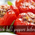 Do You Cook Bell Peppers Before Stuffing Them ? - Foodiosity