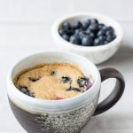 Banana Chocolate Chip Flax Mug Muffin - Healthy Breakfast or Dessert