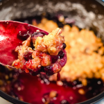 Gluten-Free Blueberry Crisp for Two #SummerDessertWeek ⋆ Books n' Cooks