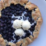 blueberry galette | gluten-free + egg-free | zenbelly