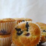1-Bowl Whole-Grain Blueberry Muffins