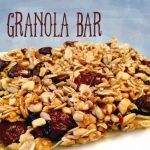 Sergio Perera's healthy nutty chocolate granola bar recipe