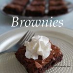 CHOCOLATE BROWNIES – Easy, Proper, Gooey Brownies – Caroline's Easy Baking  Lessons