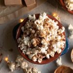 Cinnamon Spiced Flavoured Popcorn Recipe - AtMyTable