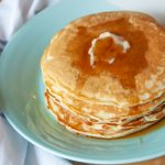 Buttermilk Pancakes from Scratch with Maple Butter | Slumber and Scones