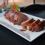 Instant Pot Bacon Wrapped Balsamic Pork