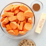 Candied Sweet Potatoes - Crunchy Creamy Sweet