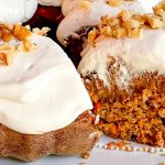 Healthy Carrot Cake with Cream Cheese Frosting - Lauren Fit Foodie
