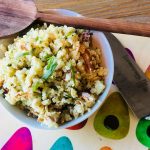 Cheesy Sour Cream Cauliflower Rice | MyKetoHome