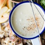 Cheese Fondue with Apple Cider - Foodness Gracious