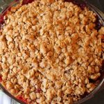 Cherry Rhubarb Crisp – Palatable Pastime Palatable Pastime