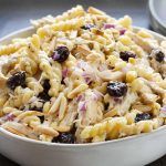 Cherry Chicken Pasta Salad - I Am Homesteader