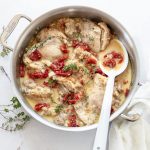 Creamy Chicken in White Wine Sauce • Salt & Lavender