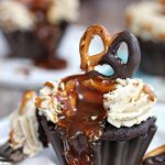 Chocolate Covered Pretzel Cupcakes | The Cake Blog