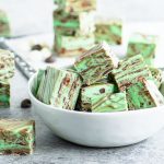 Chocolate Mint Fudge - The Itsy-Bitsy Kitchen