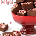 Easy microwave chocolate mint fudge - Bubbablue and me