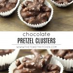 Chocolate Pretzel Clusters - The Toasty Kitchen