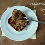 Single-Serve Coffee Cake {Vegan} | The Wordy Baker