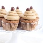 Coffee Cupcakes with Coffee Buttercream - Cookie Dough and Oven Mitt