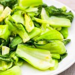 Microwave Steamed Baby Bok Choy Recipe | Food Network