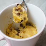 Protein Chocolate Chips Mug Cake - The Cookware Geek