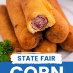 State Fair Corn Dogs - Love Bakes Good Cakes