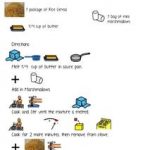 Visual Recipe: Rice Marshmallow Treats | Visual recipes, Life skills  classroom, Teaching life skills