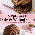 Sugar-free Date & Walnut Cake – The Foodscape