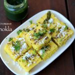 dhokla in microwave | instant dhokla recipe | microwave gujarati dhokla