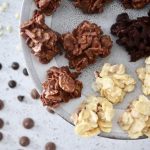 Schokocrossies: German Almond Chocolate Clusters - dirndl kitchen