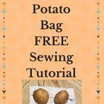 DIY Reusable Microwave Potato Bag FREE Sewing Tutorial