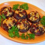 Spinach & Goat Cheese Stuffed Portobellos - The Wheatless Kitchen