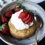 Strawberry Shortcake Mug Cake | Nibble and Dine